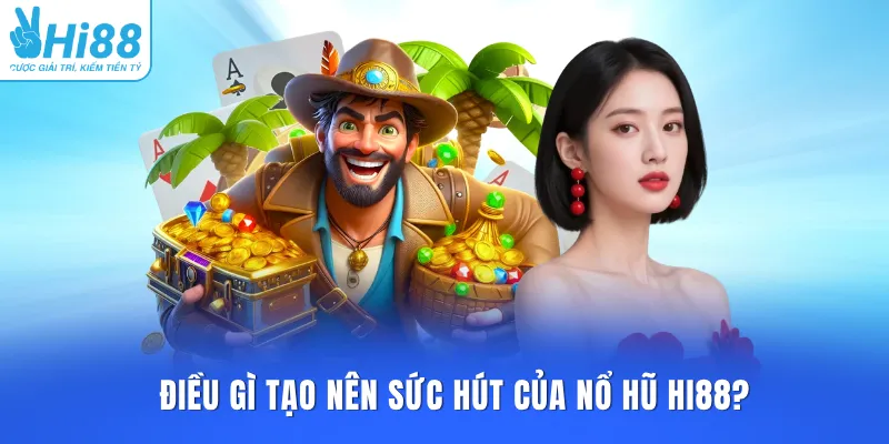 Điều gì tạo nên sức hút của nổ hũ HI88?