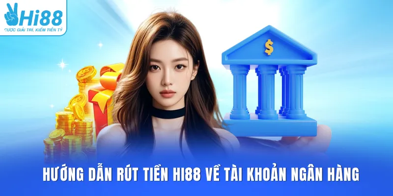 Hướng dẫn rút tiền HI88 về tài khoản ngân hàng